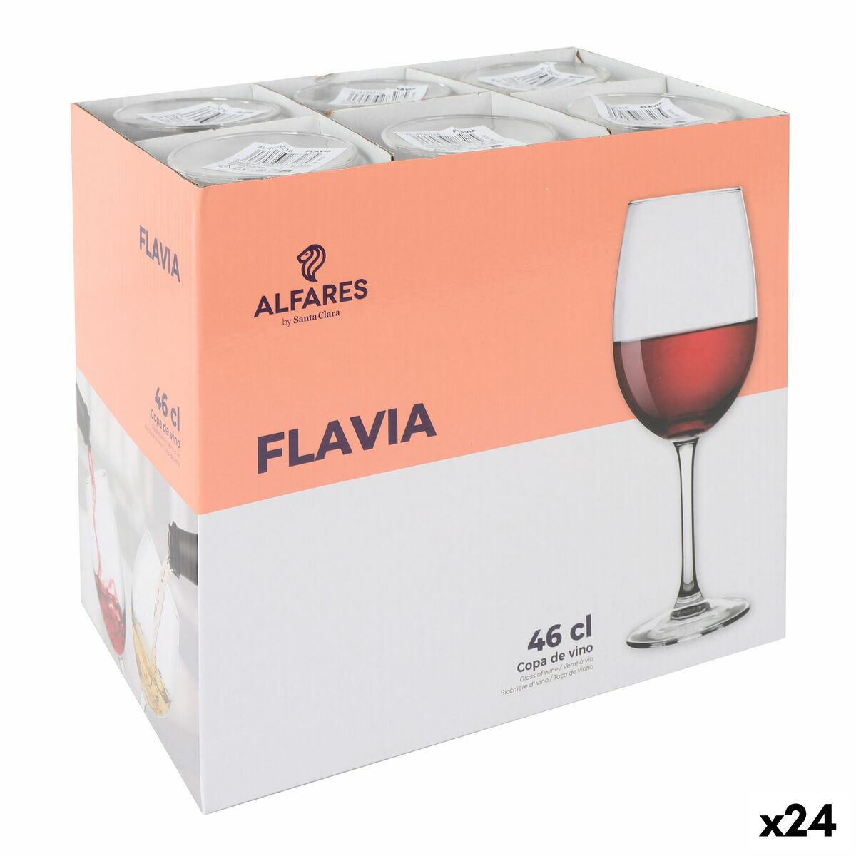 Vinglas Alfares Flavia 460 ml (24 antal)