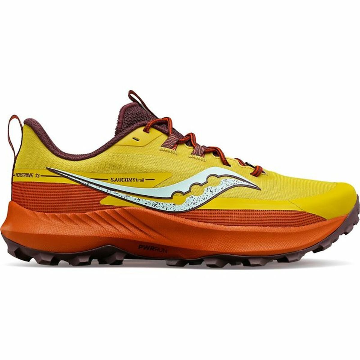 Löparskor, Vuxna Saucony Saucony Peregrine 13 Gul Orange Kvinna - 9