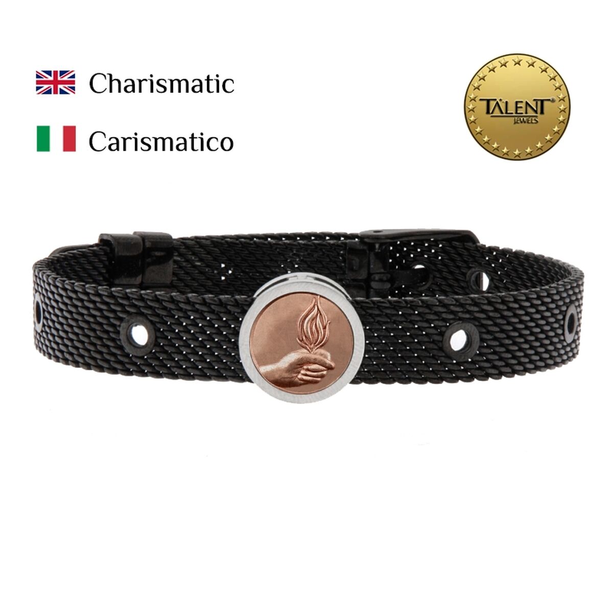 Unisexarmband Charismatic Talent Jewels TJA-5-03-02-2-235 Svart - 2