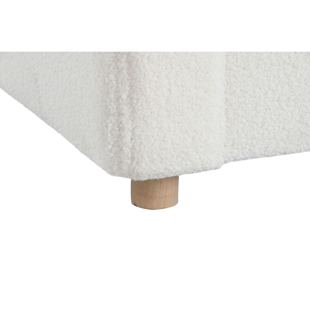 Fåtölj DKD Home Decor Vit Polyester Trä 79 x 72 x 86 cm - 5