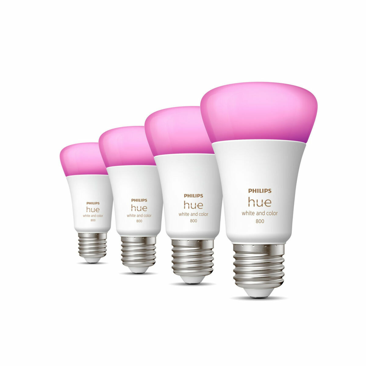 Smart-Lampa Philips Pack de 4 E27 - 3