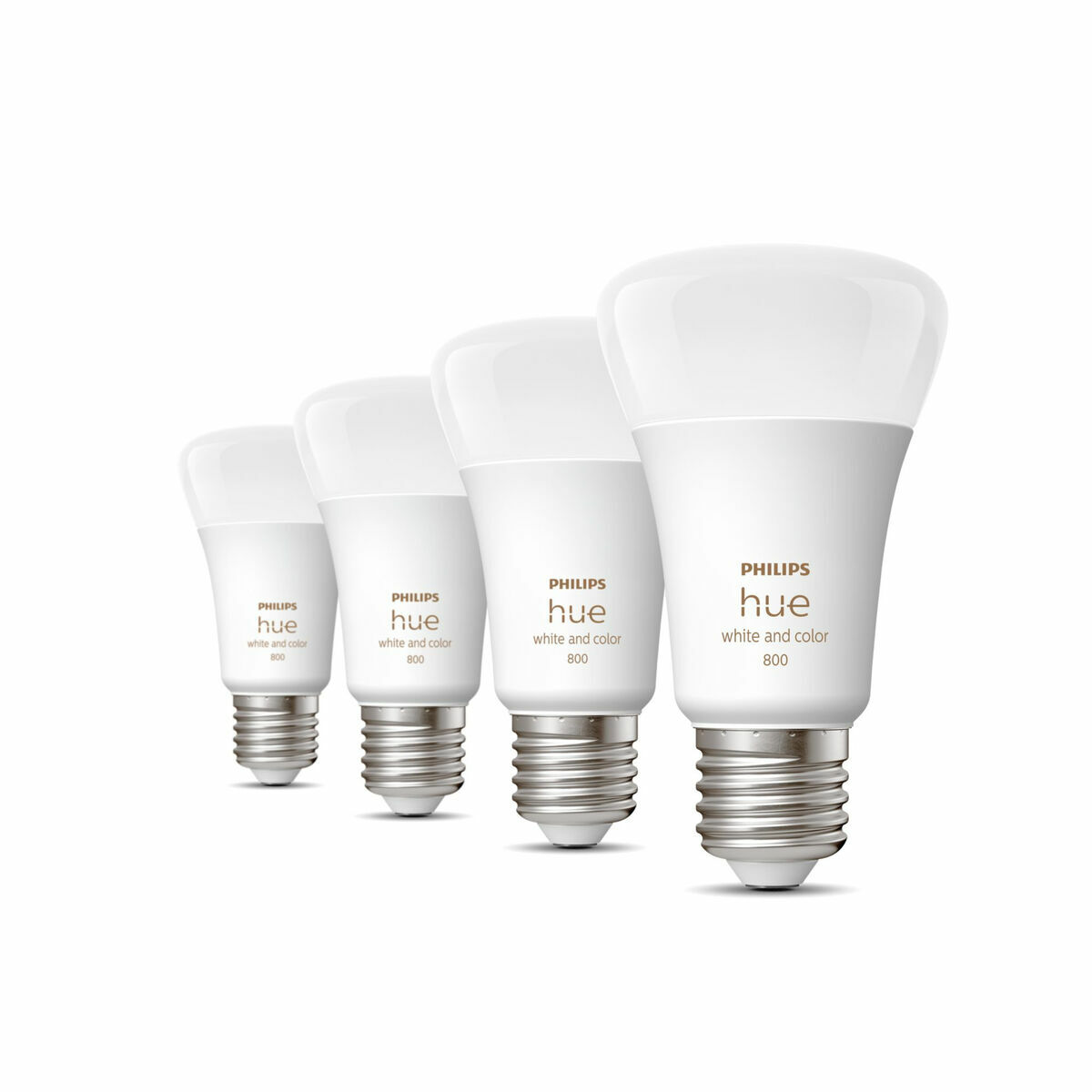 Smart-Lampa Philips Pack de 4 E27 - 2