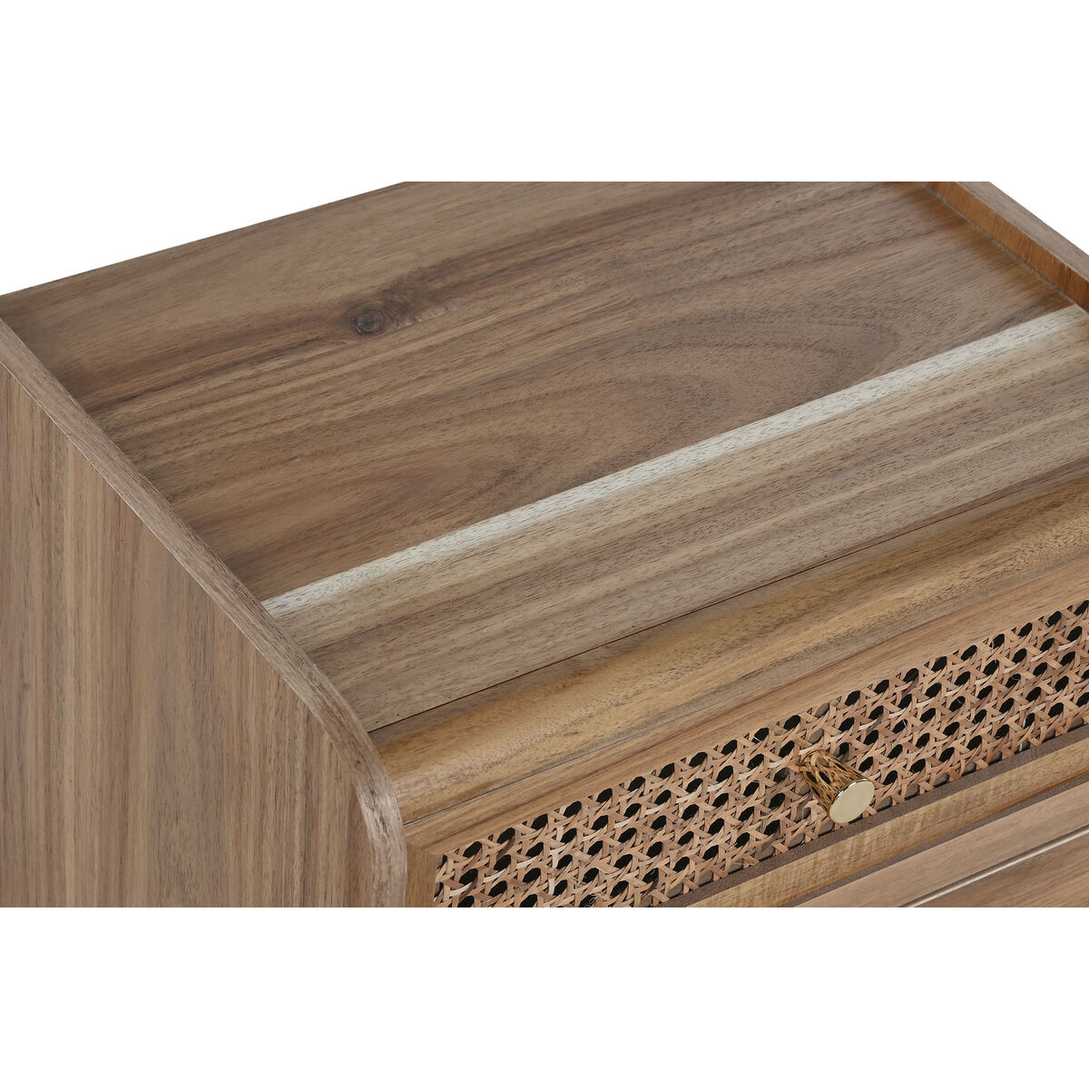 Nattduksbord Home ESPRIT Brun Akaciaträ Trä MDF 40 x 30 x 46 cm - 3