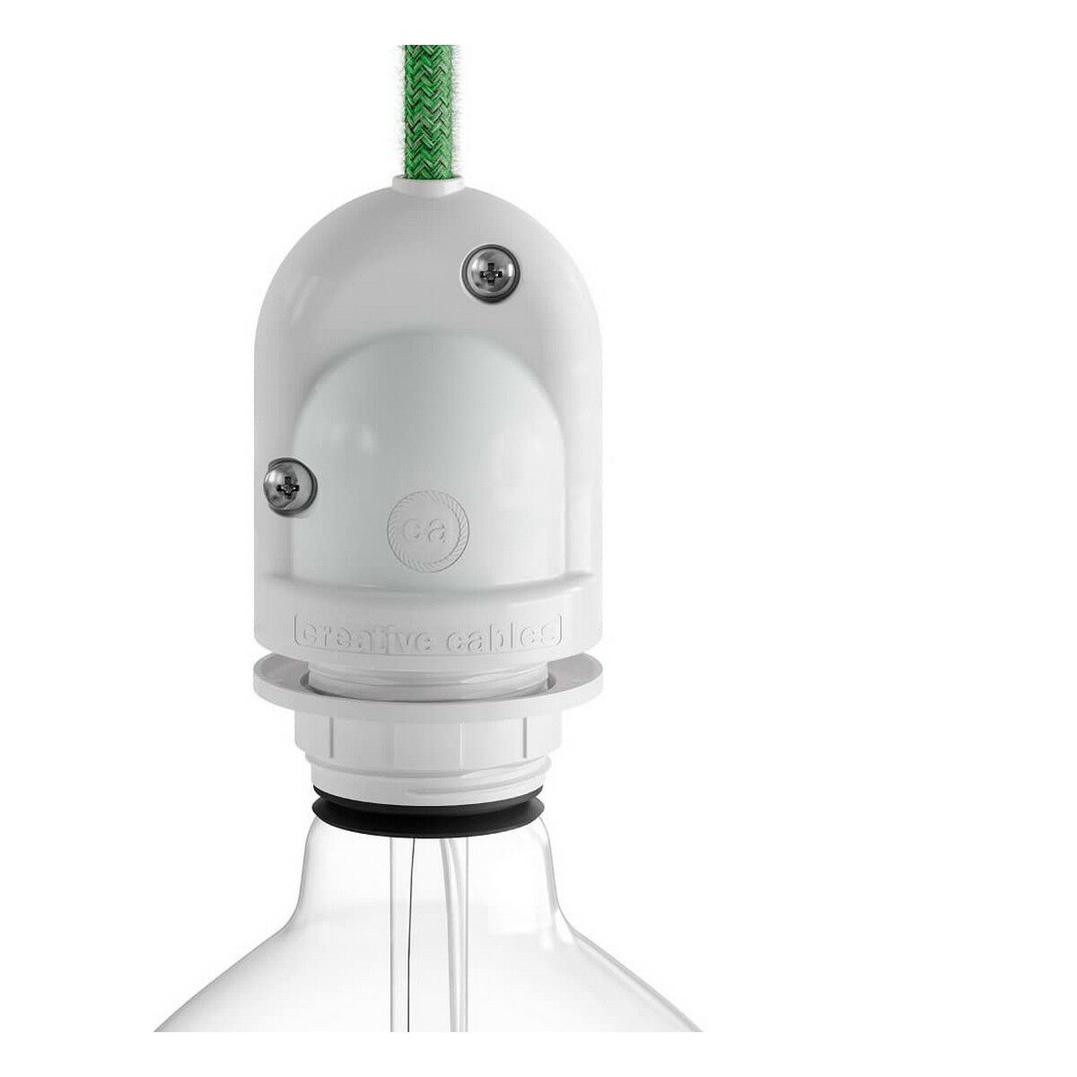 Lamphållare Vit Termoplast - 2