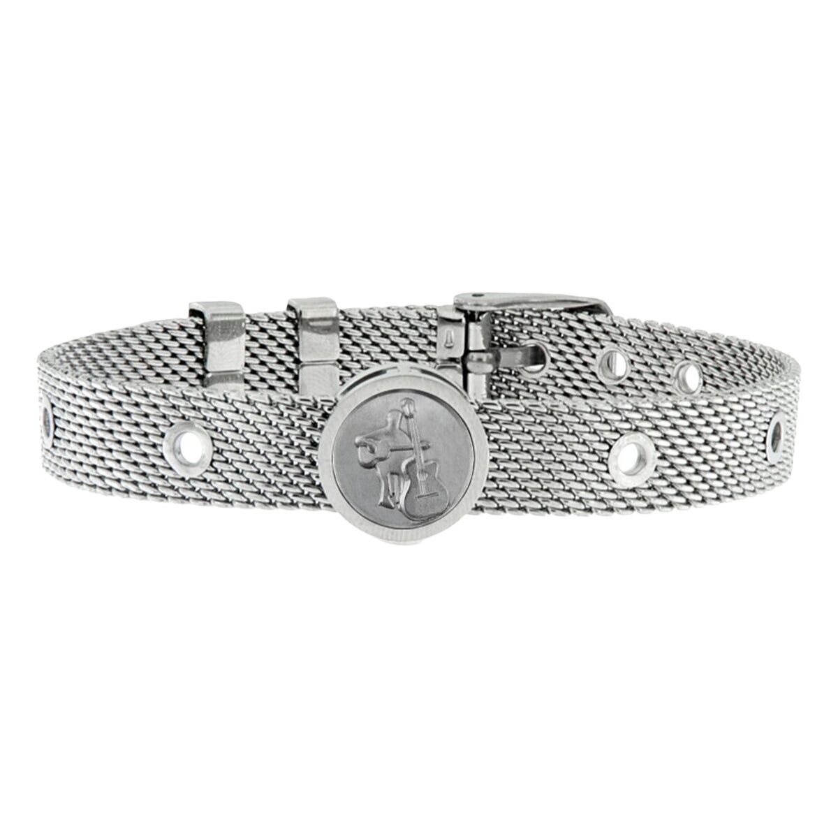 Unisexarmband Guitarist Talent Jewels TJA-4-03-03-1-235 Silvrig