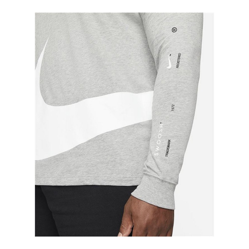 T-shirt med lång ärm Herr Nike Sportswear Ljusgrå - 7