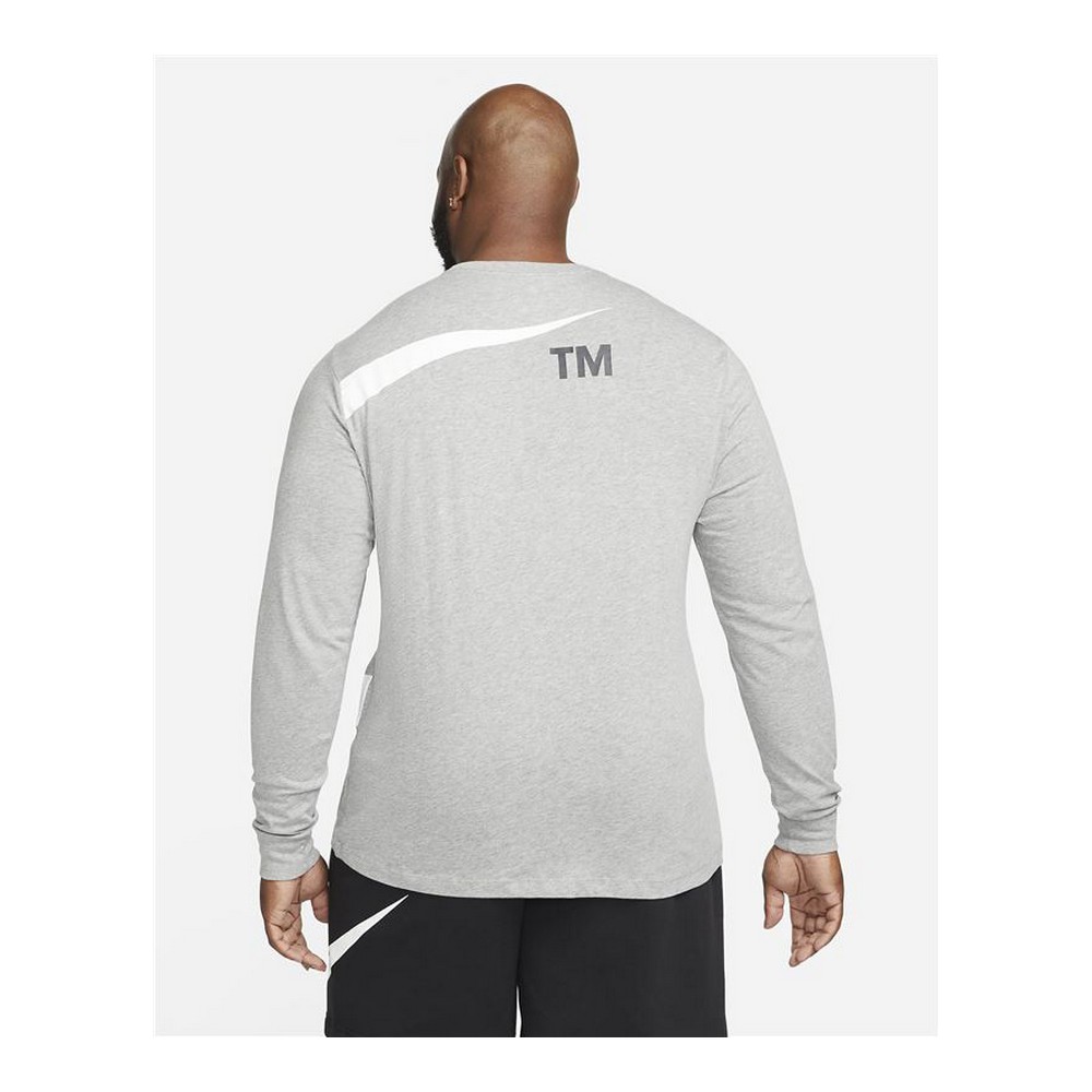 T-shirt med lång ärm Herr Nike Sportswear Ljusgrå - 8