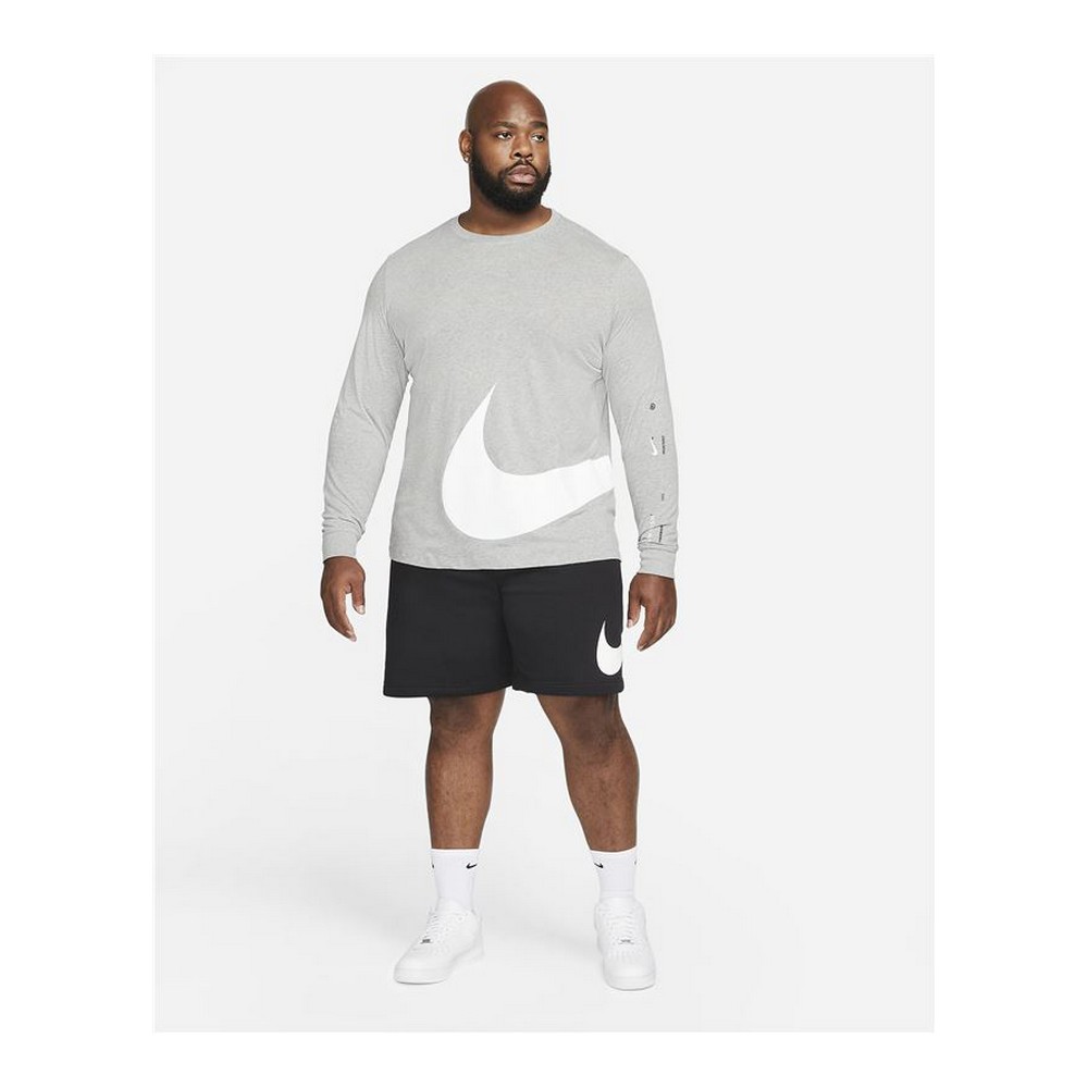 T-shirt med lång ärm Herr Nike Sportswear Ljusgrå - 5