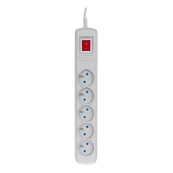 Förgreningslist 5 Tomas med Brytare Activejet ACP-5GN (1,5 m)