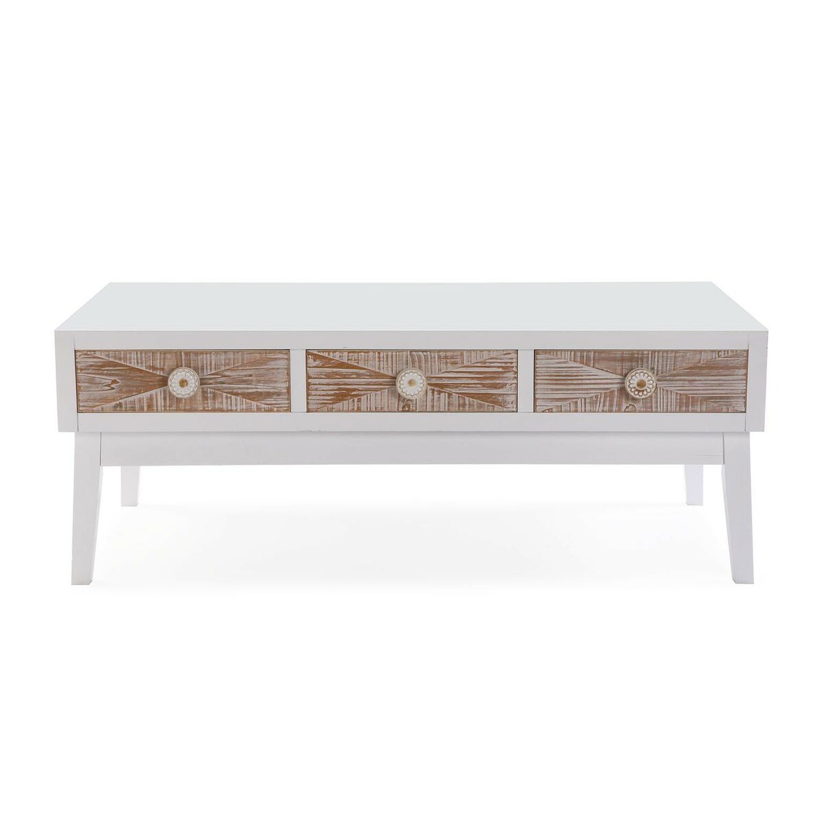 Soffbord Versa Sira Furu Trä MDF 60 x 41 x 110 cm - 4