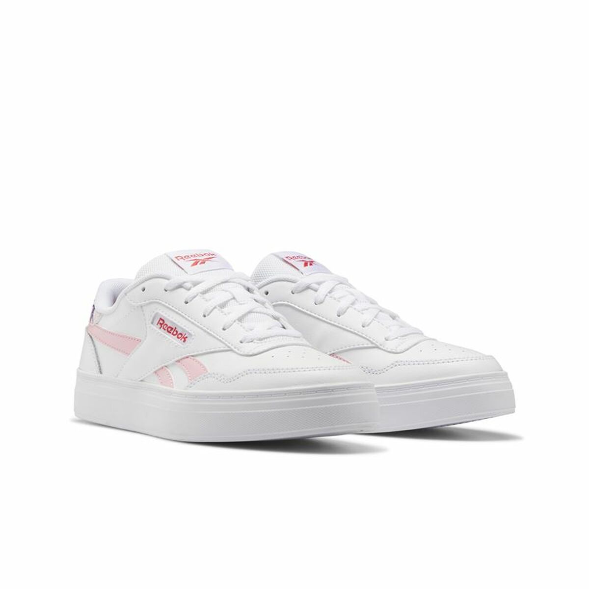Gymnastiksko, Dam Reebok Court Advance Bold Vit - 5
