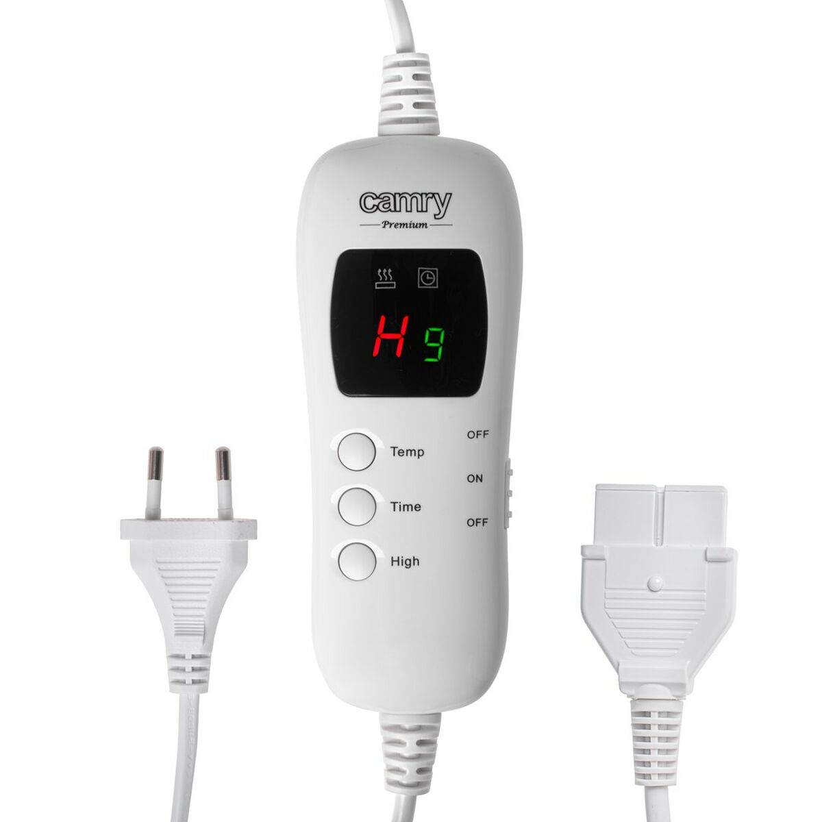 Elektrisk filt Adler CR 7442 Vit Grå - 7