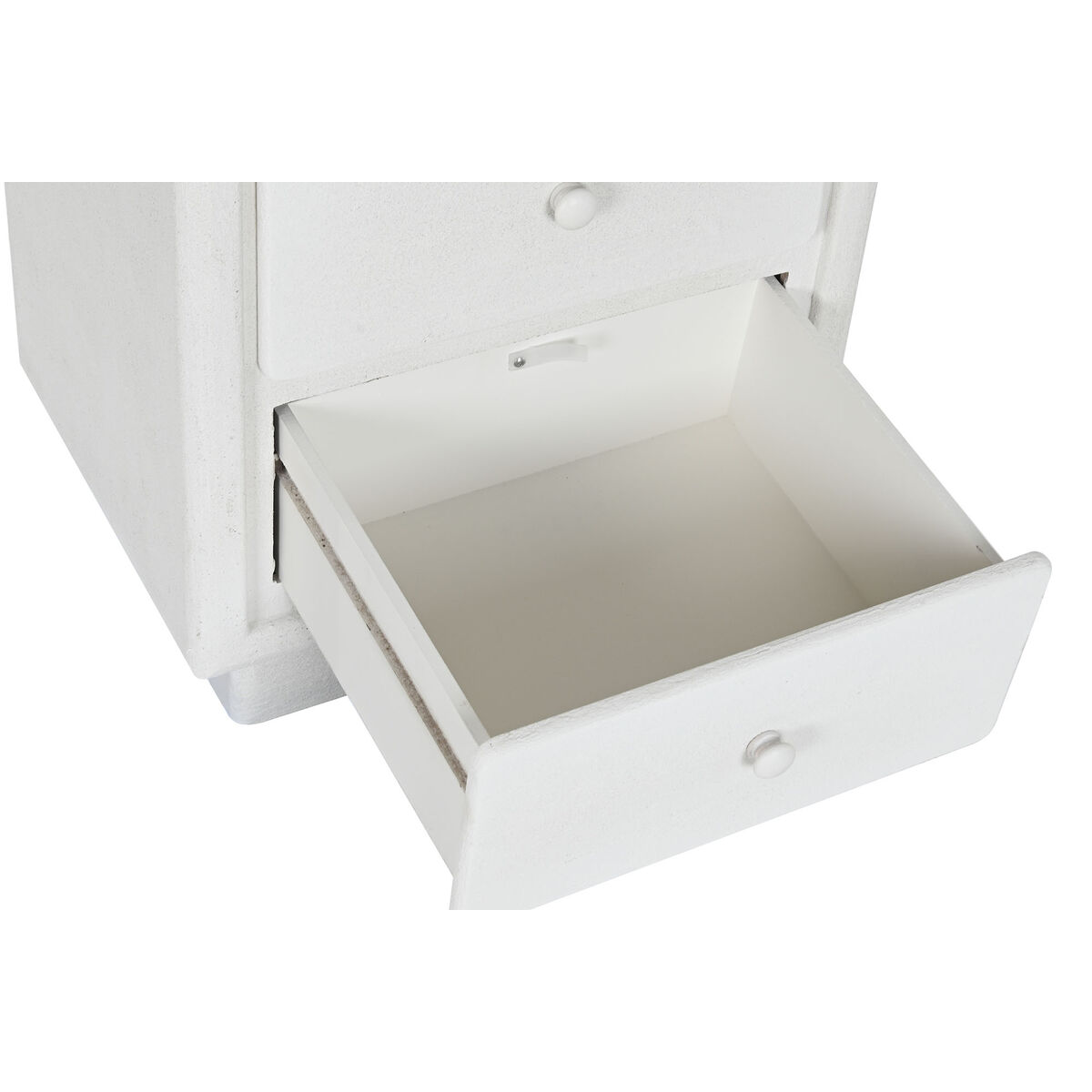 Nattduksbord Home ESPRIT Vit 48 x 36 x 53 cm - 2