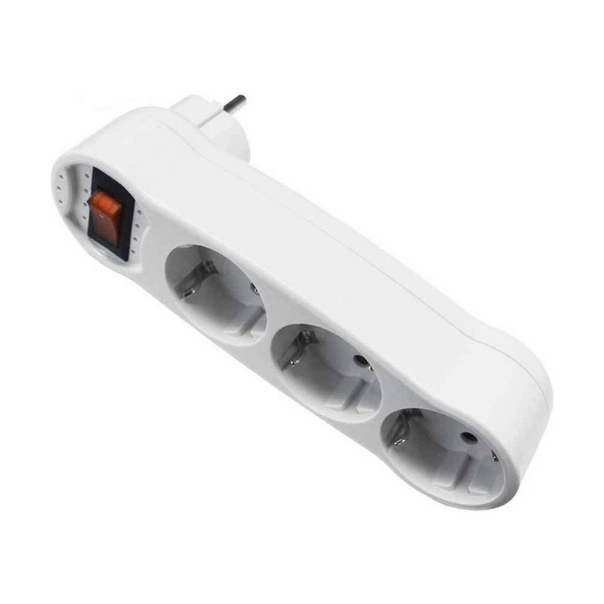 Plugg adapter EDM 40045 Termoplast 16 A 250 V Trippel - 3