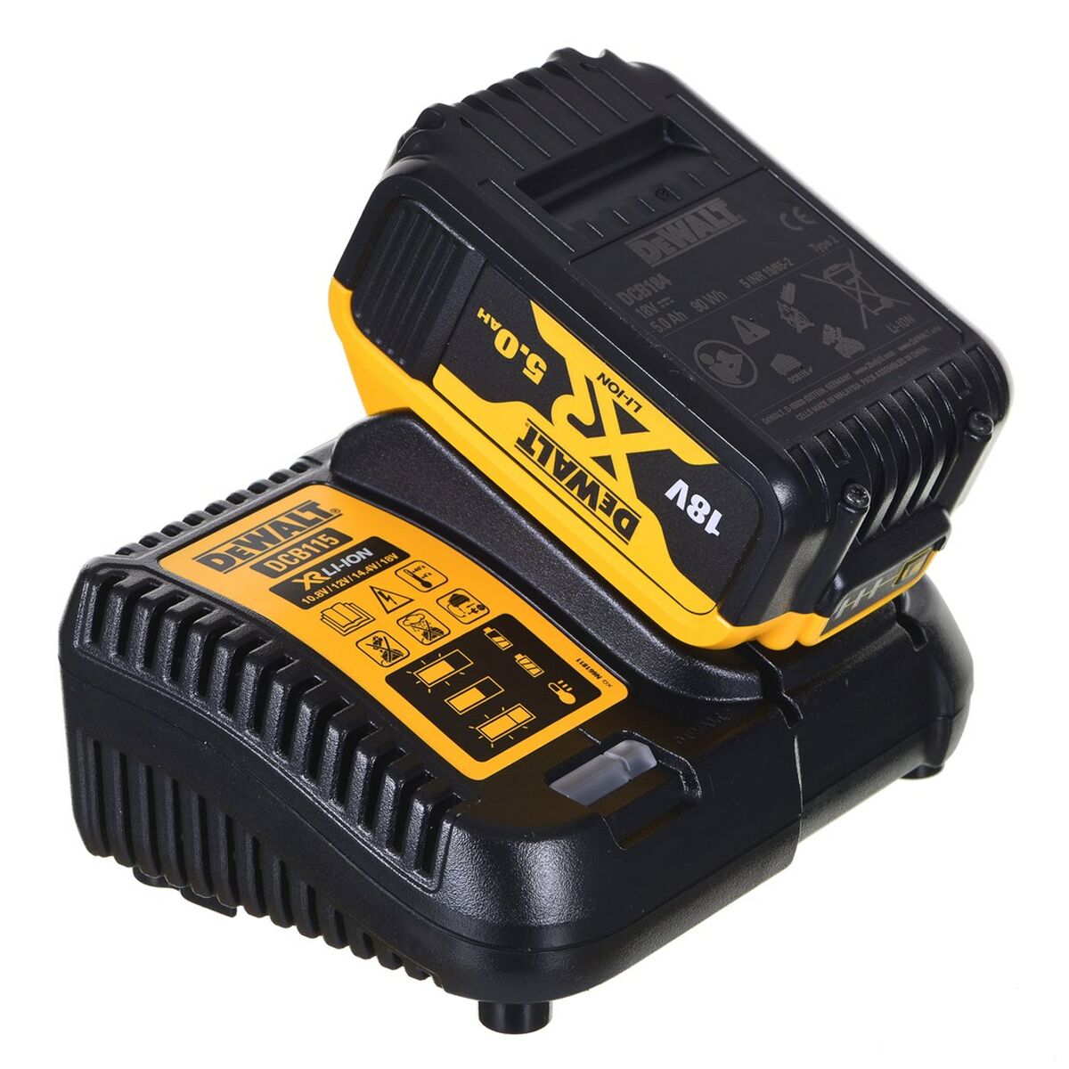 Borr/skruvdragare Dewalt tstak vi dck2080p2t-qw 18 V - 4