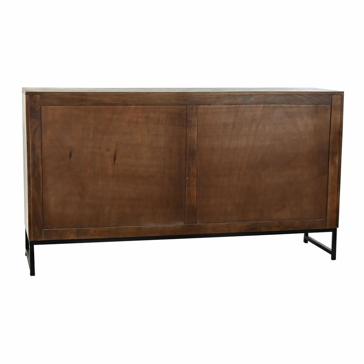Skänk DKD Home Decor Vit Metall Mangoträ 155 x 40 x 85 cm - 5