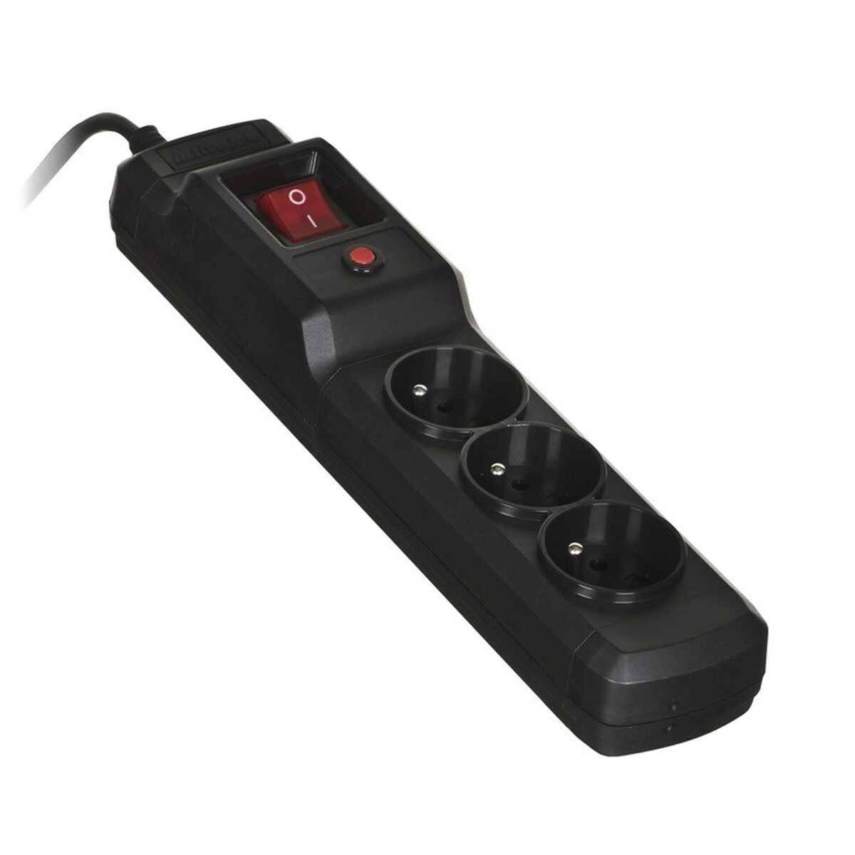 Ellist 3 Tomas-uttag med brytare Activejet COMBO 3GN (1,5 m)