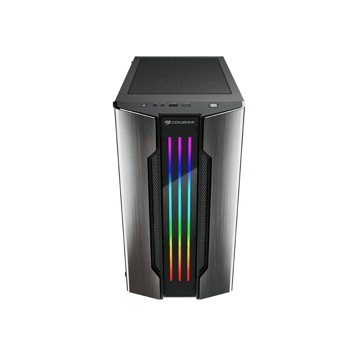 ATX Semitorn Cougar Gemini M Svart Grå - 5