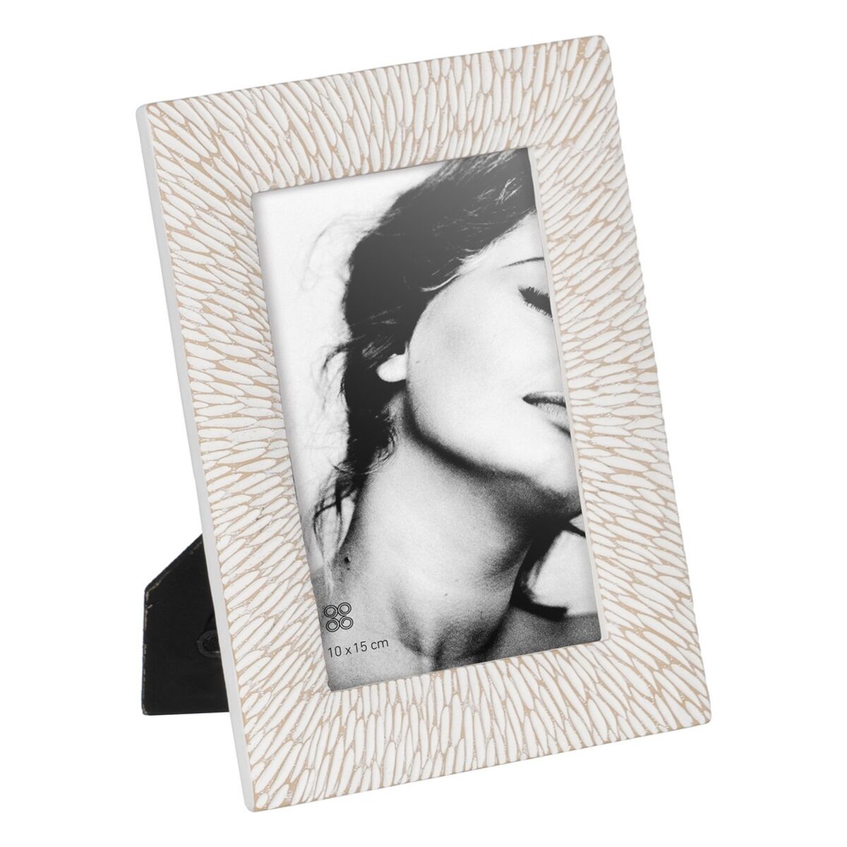 Fotoram Vit Polyresin 15 x 1,7 x 20 cm