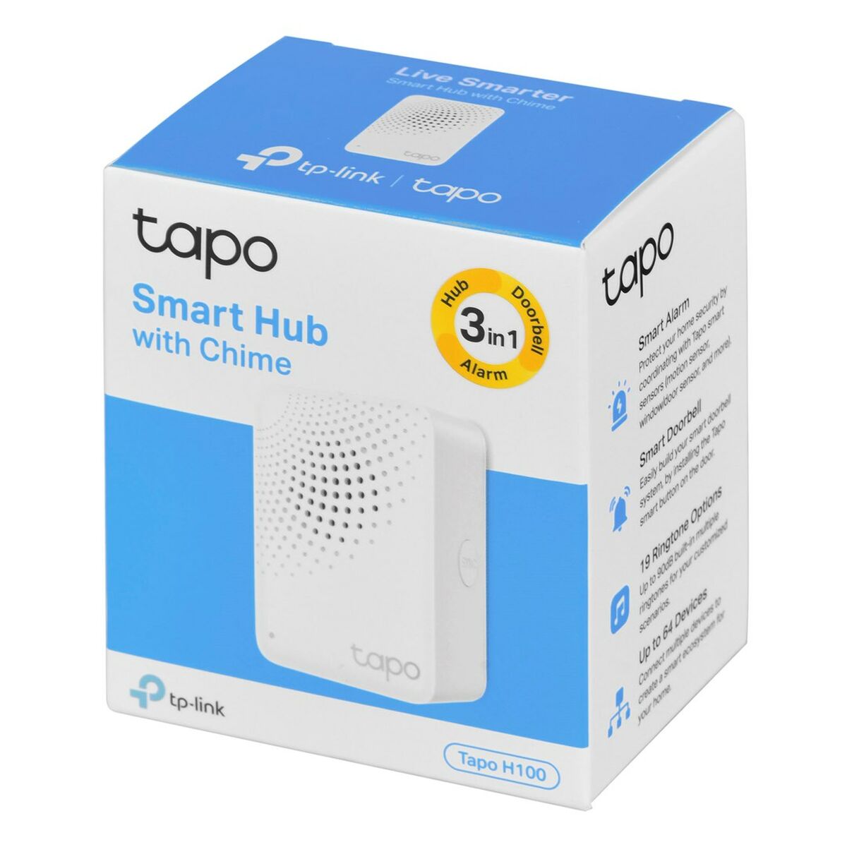 Anslutningspunkt TP-Link Tapo H100 Vit - 5