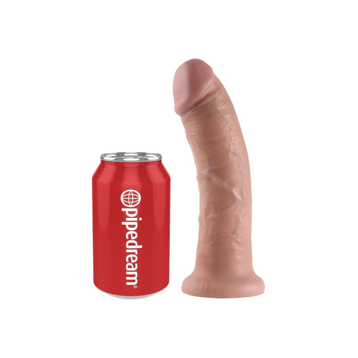 Realistisk penis Pipedream King Cock Naturell Ø 4,6 cm - 3