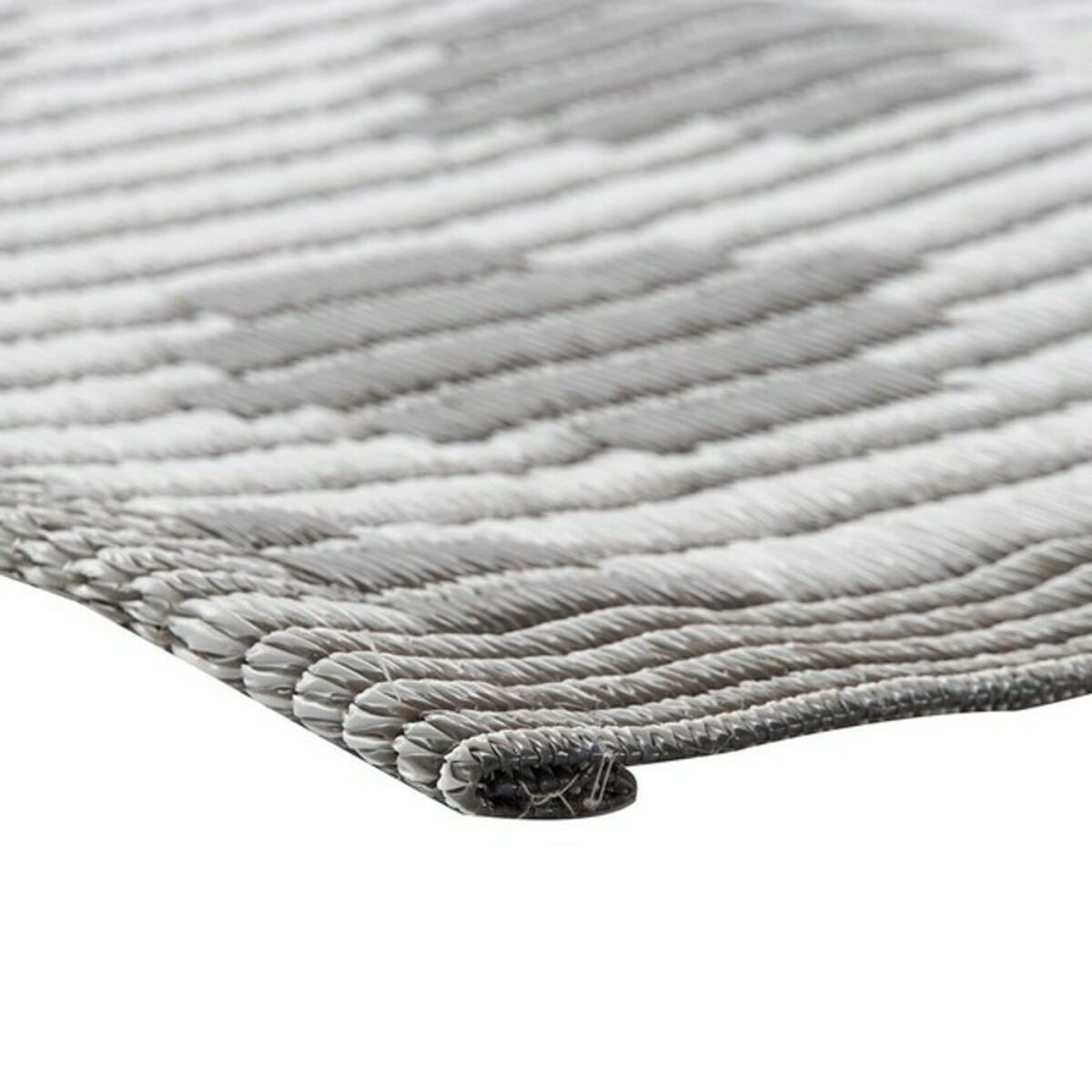 Matta DKD Home Decor Svart Grå polypropen (2 pcs) (150 x 210 x 1 cm) - 2