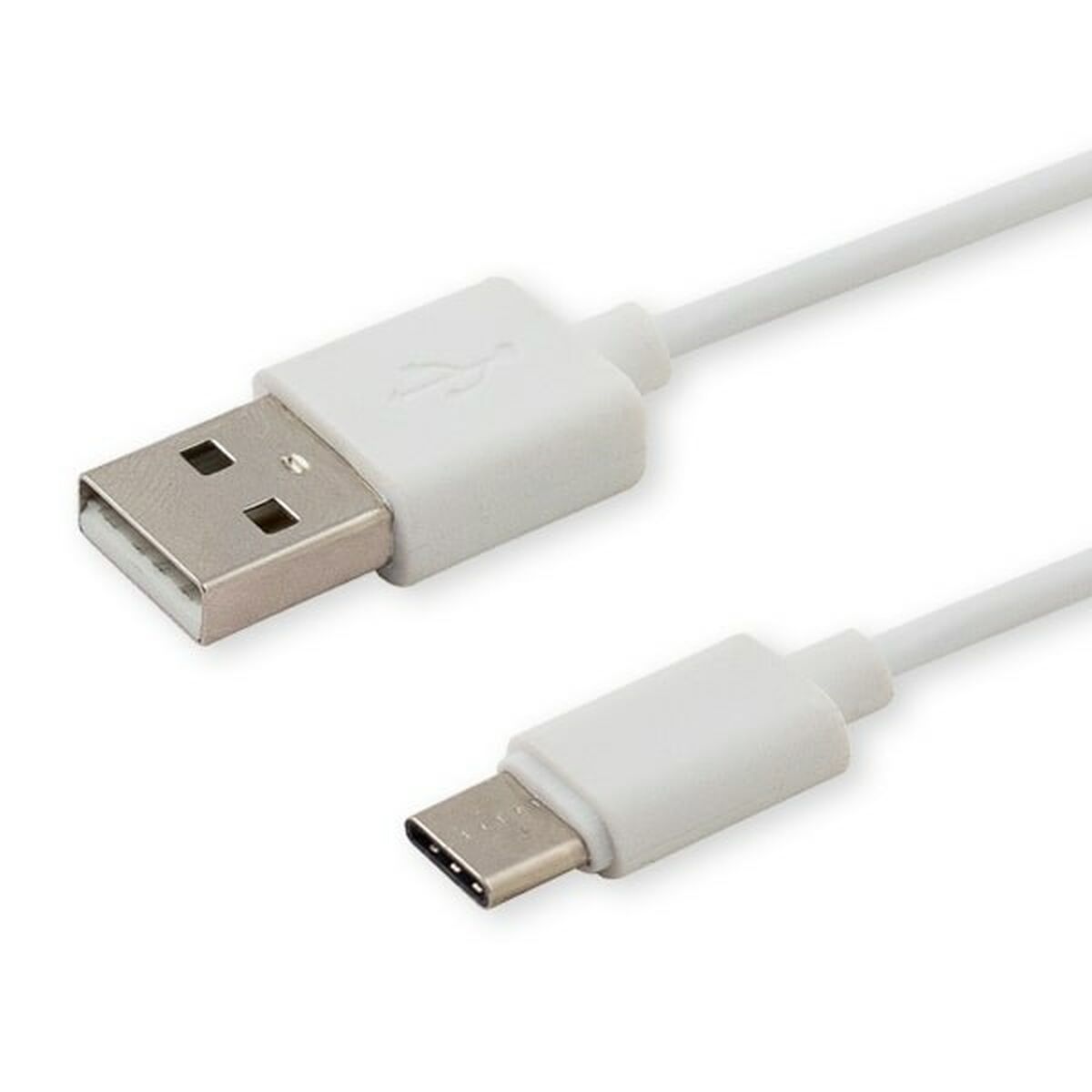 USB A till USB C Kabel Savio CL-125 Vit 1 m - 6