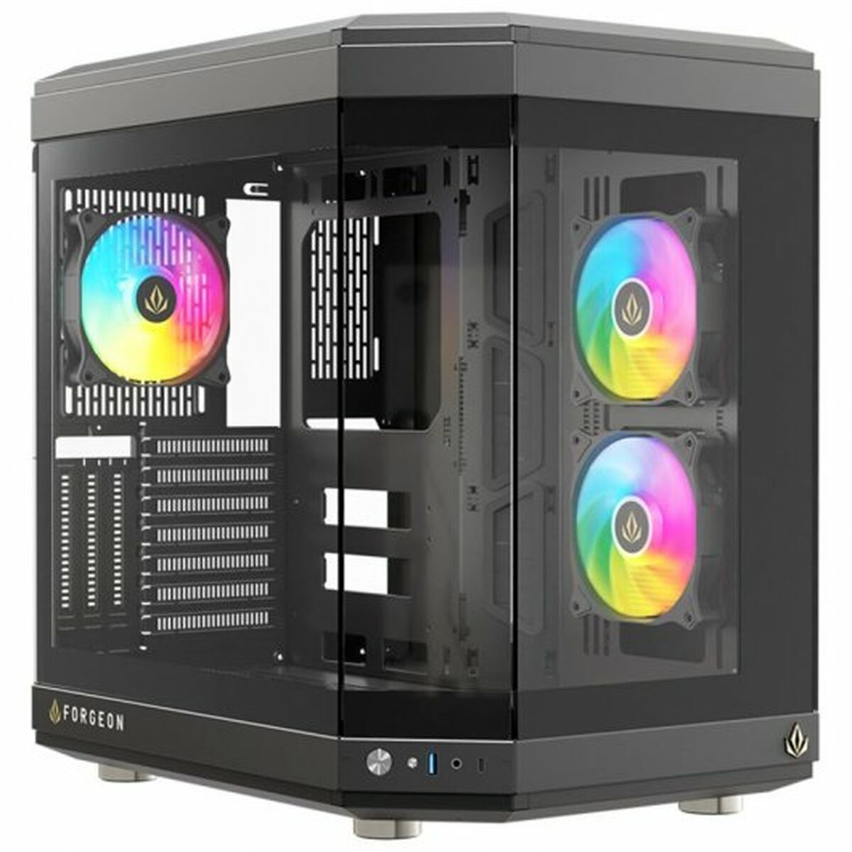 ATX Semitorn Forgeon Svart