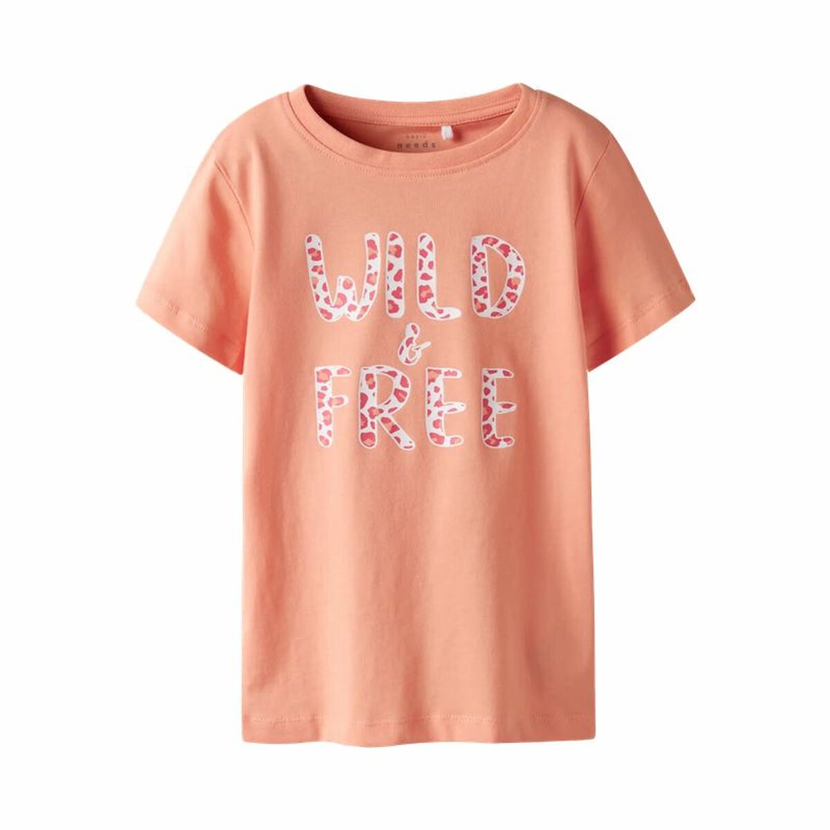Barn T-shirt med kortärm Name It Nkfvanaya Noos