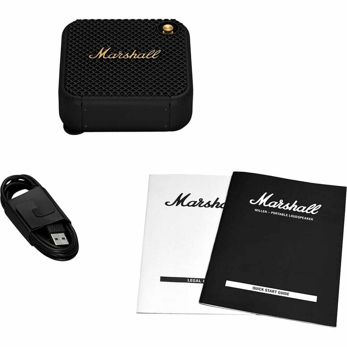Bluetooth Högtalare Marshall WILLEN Svart 2100 W - 2