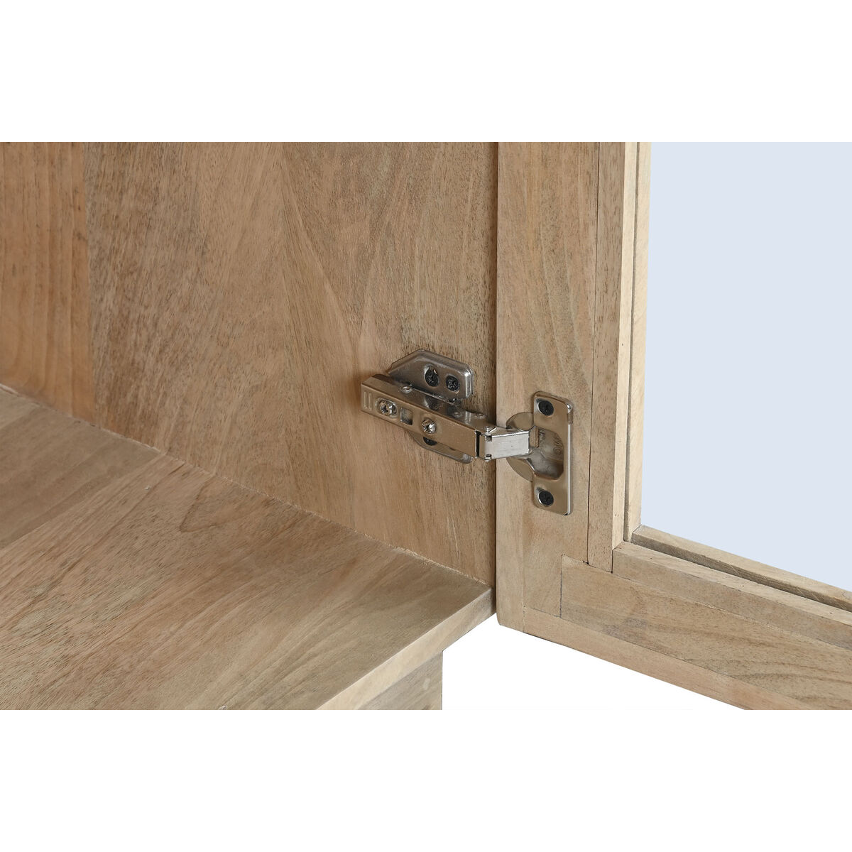 Visningsställ Home ESPRIT Glas Mangoträ 80 x 40 x 180 cm - 4