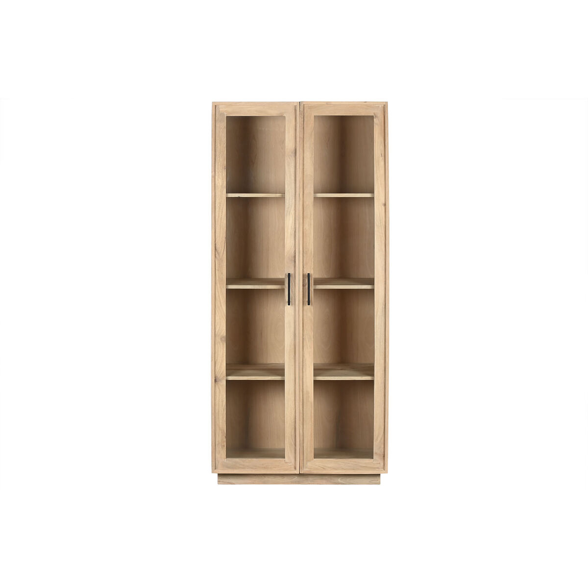 Visningsställ Home ESPRIT Glas Mangoträ 80 x 40 x 180 cm - 8