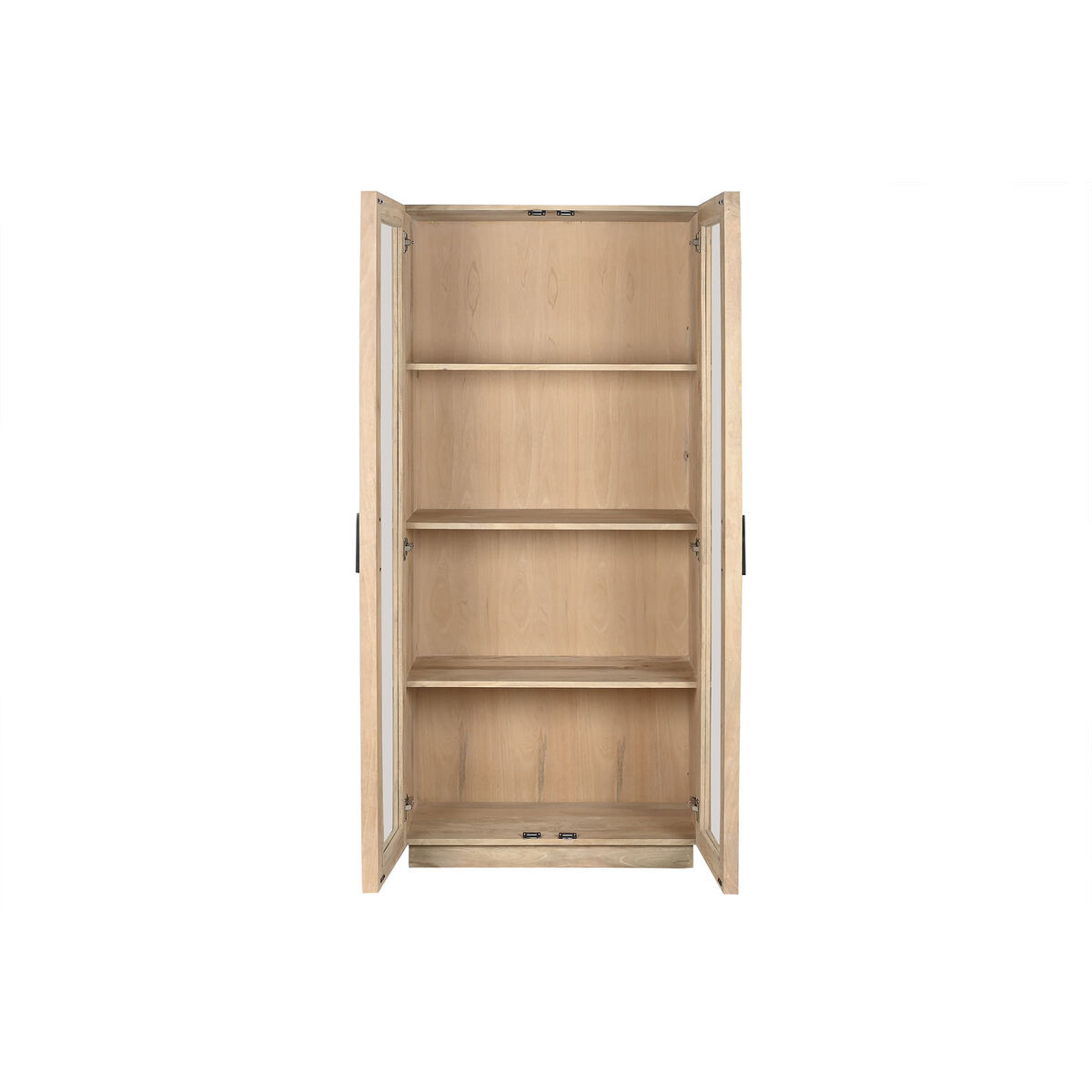 Visningsställ Home ESPRIT Glas Mangoträ 80 x 40 x 180 cm - 3
