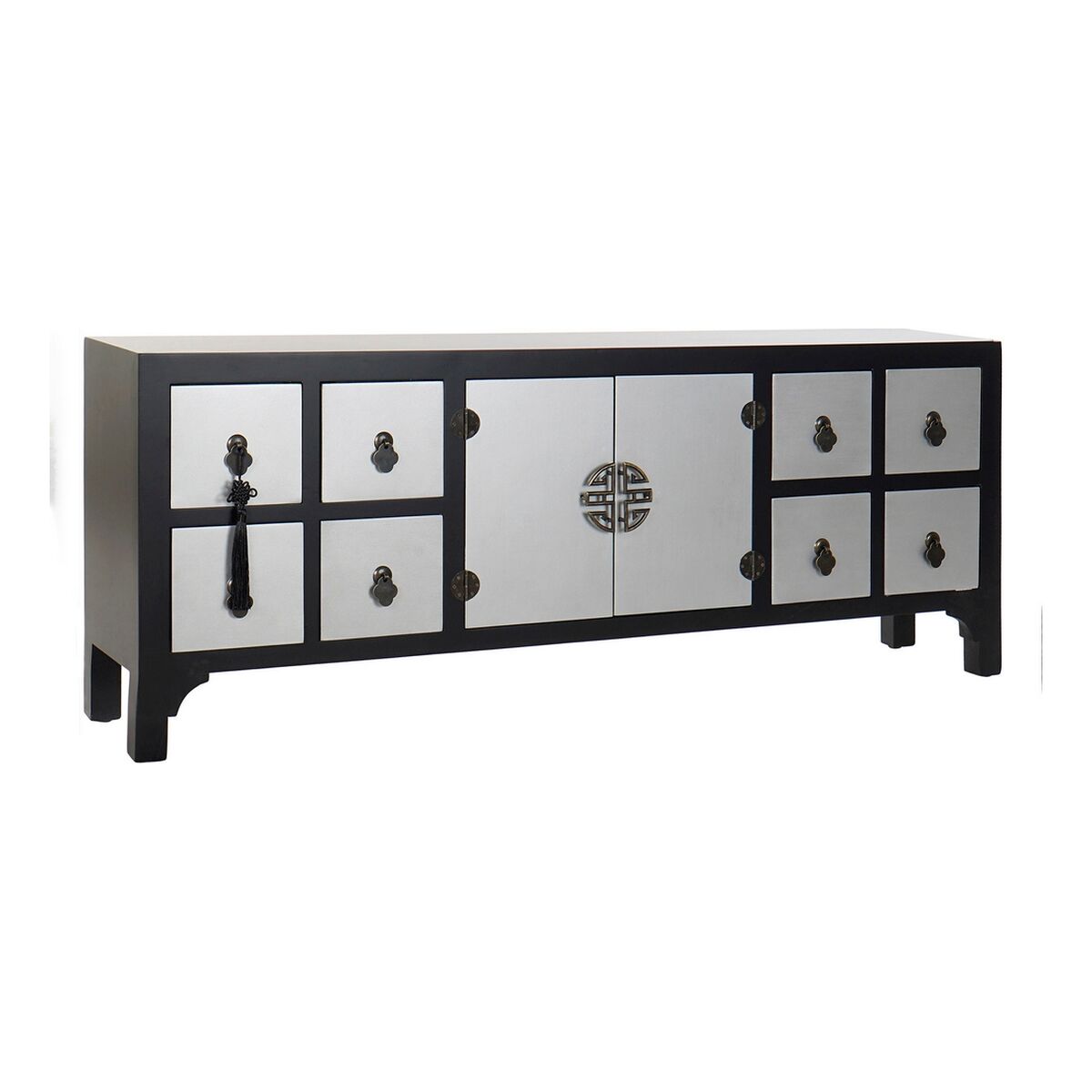 TV-bänk med lådor DKD Home Decor Orientalisk Trä MDF (130 x 24 x 51 cm) - 12