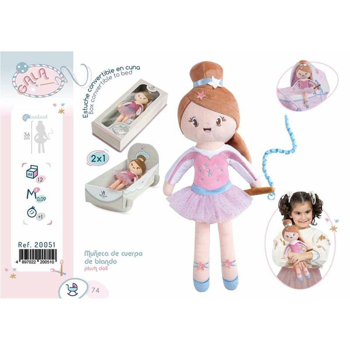 Trasdocka Decuevas Gala Fibrer 36 cm - 17