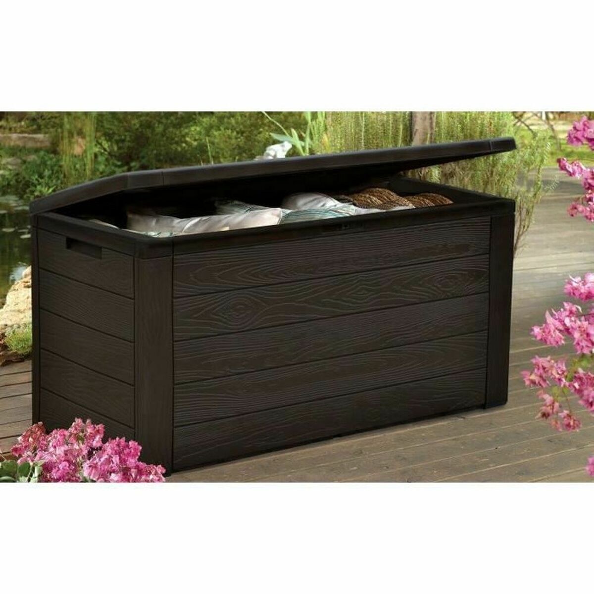 Utomhus Bröst TOOD Brun Harts 120 x 46 x 58 cm - 2
