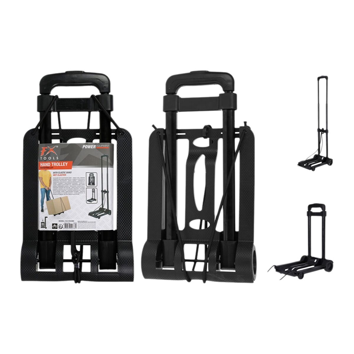 Skottkärra FX Tools c22954380 Aluminium Plast 30 Kg - 2