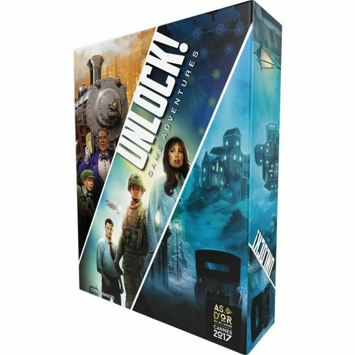 Sällskapsspel Asmodee Unlock! : Game Adventures (FR)