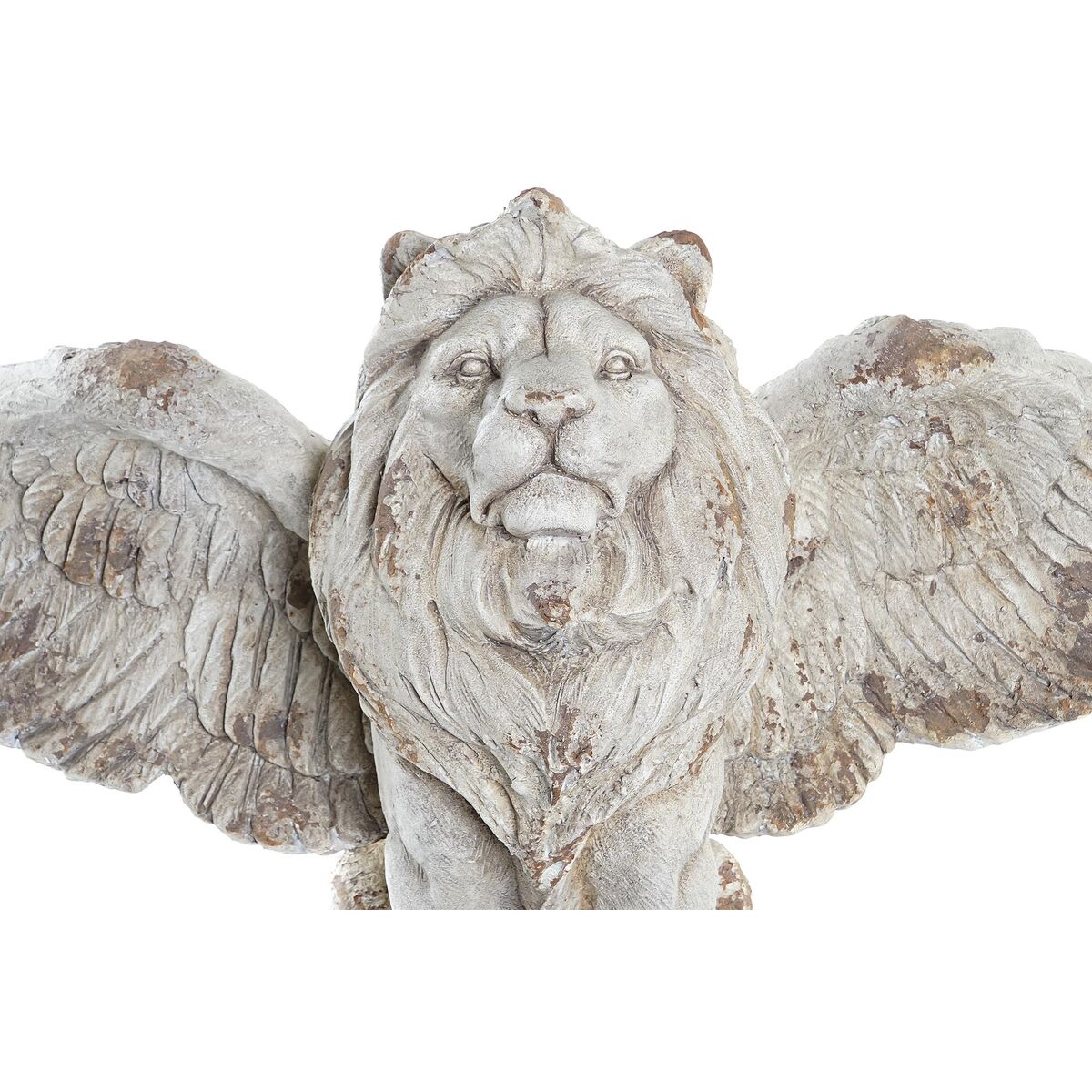 Prydnadsfigur DKD Home Decor Vit Lejonet Neoklassisk 97 x 48 x 62 cm - 6