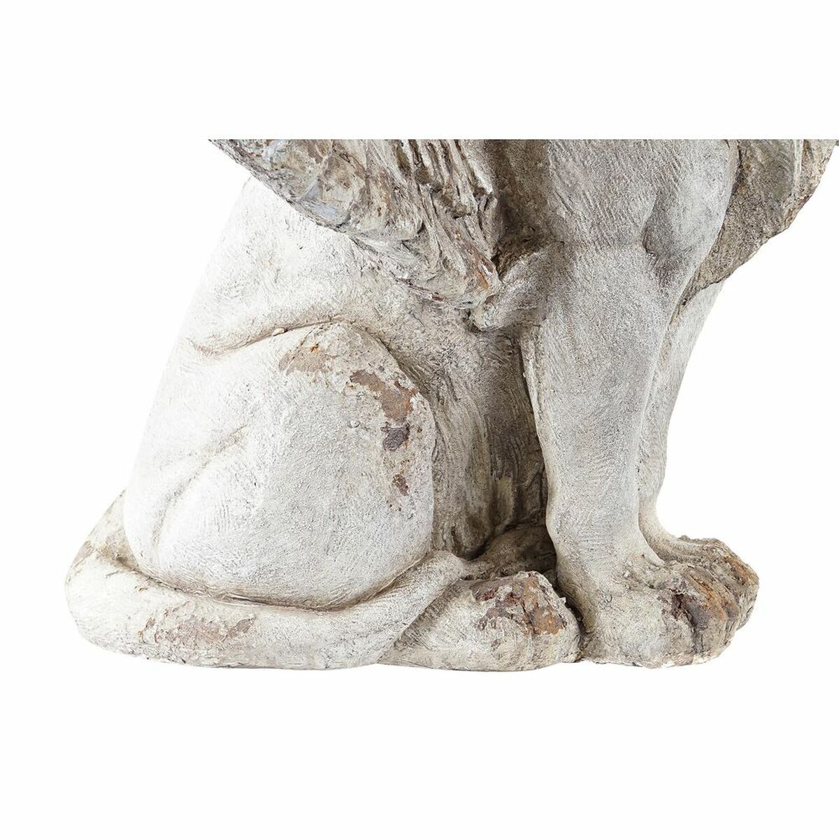 Prydnadsfigur DKD Home Decor Vit Lejonet Neoklassisk 97 x 48 x 62 cm - 7