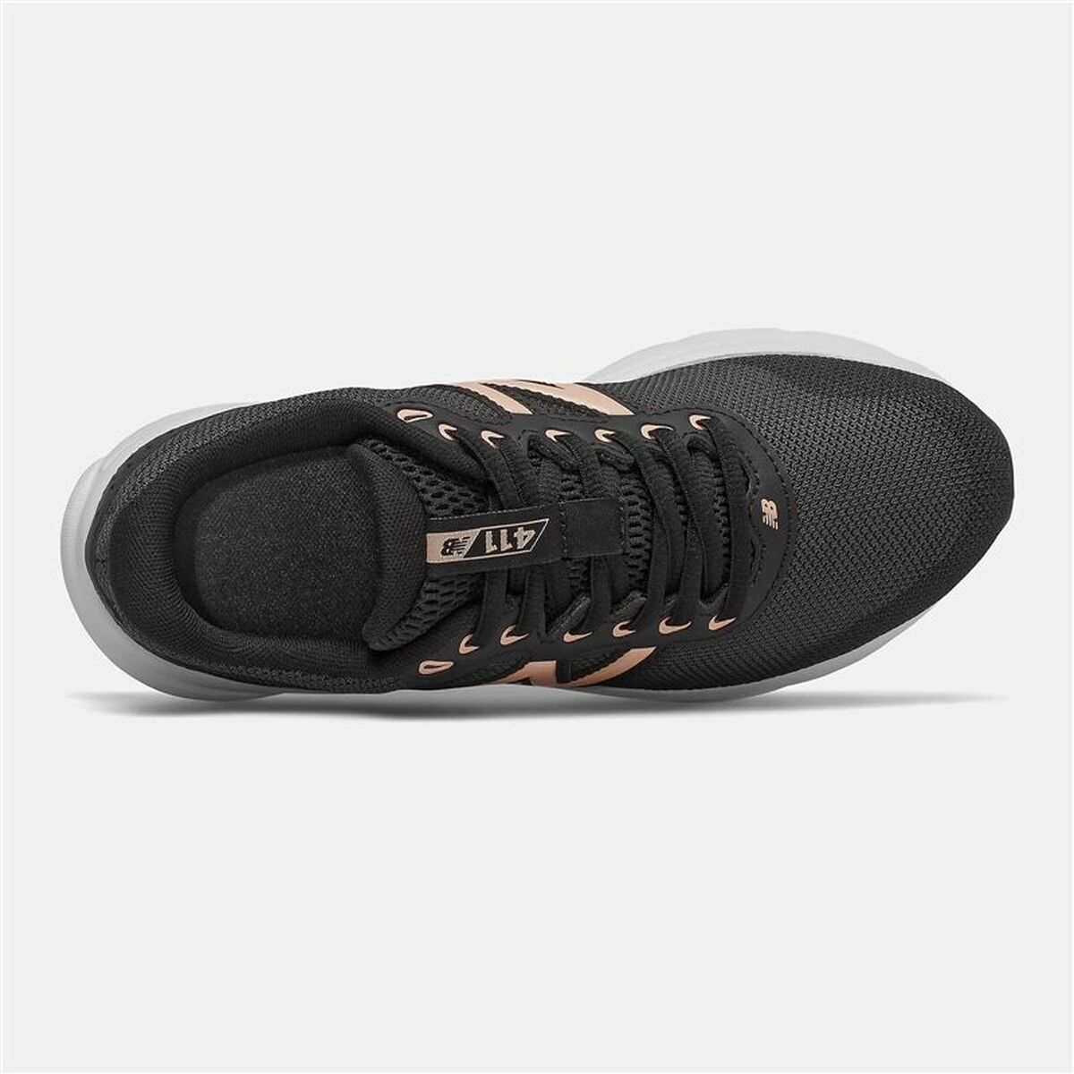Löparskor, Vuxna New Balance 411 v2 Svart - 6