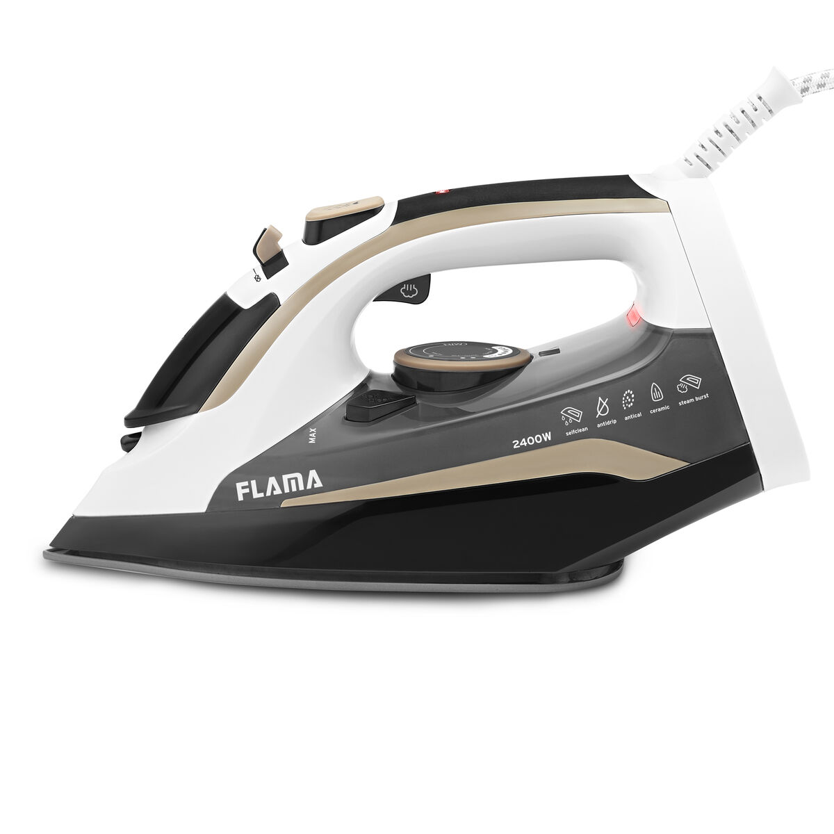 Ångstrykjärn Flama GV80 2400 W - 2