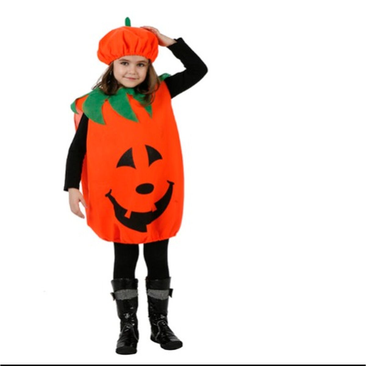 Barndräkt Orange Pumpa (2 Delar) - 3