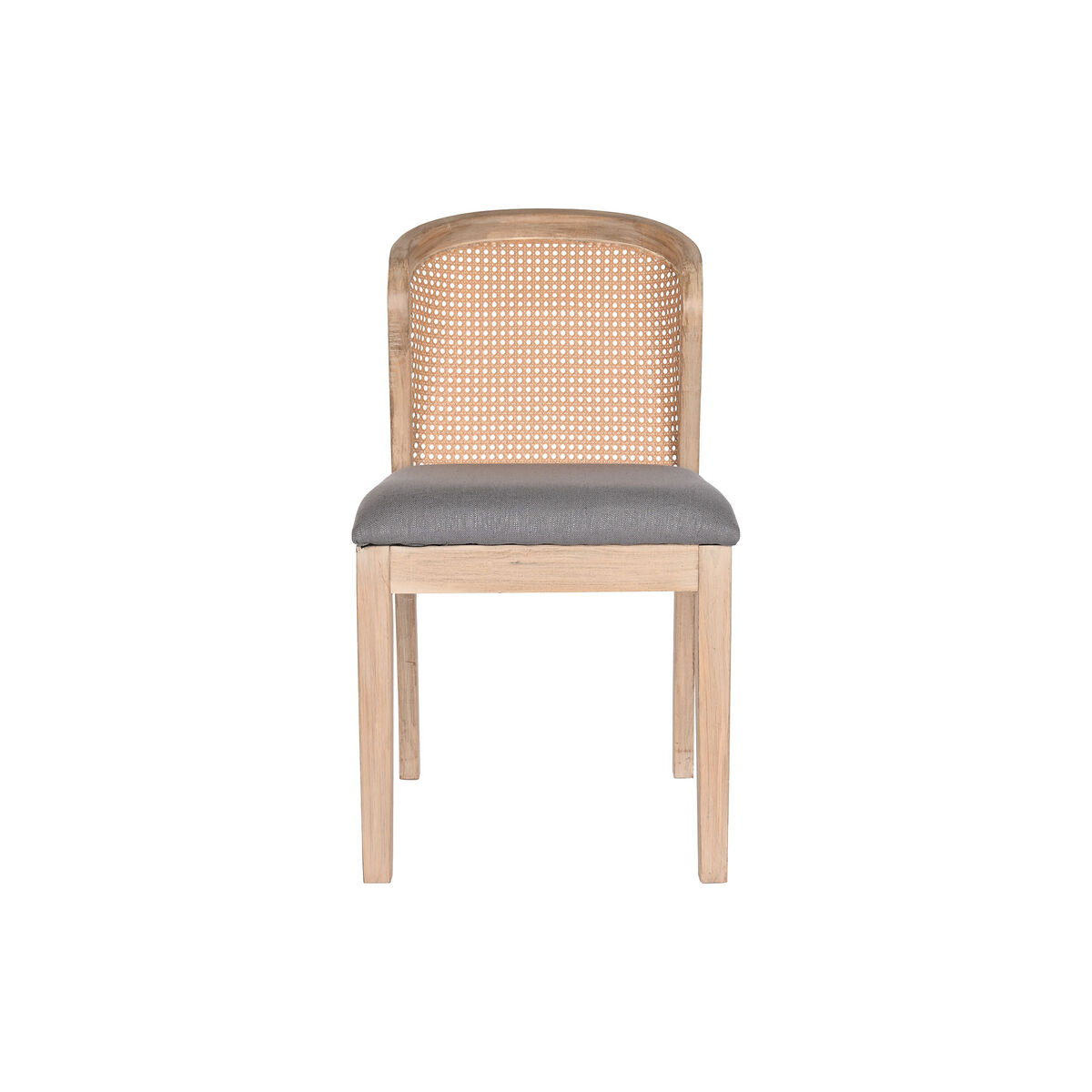 Matsalsstol DKD Home Decor Gran Polyester Mörkgrå (46 x 61 x 86 cm) - 3