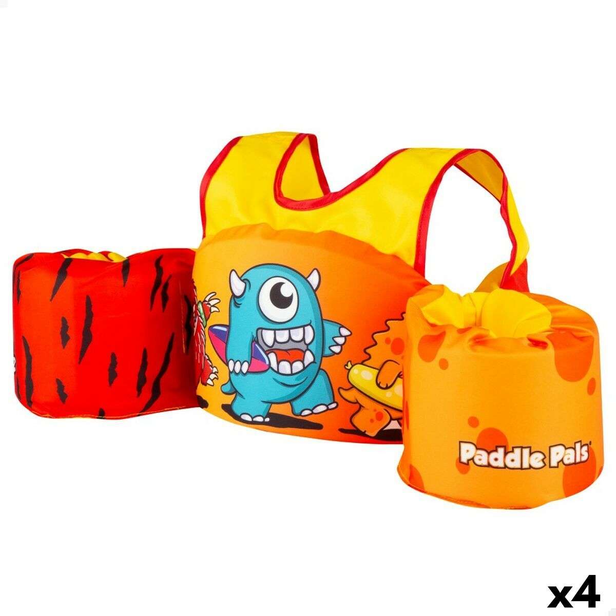 Räddningsväst AquaSport 56 x 25 x 20 cm (4 antal) - 8