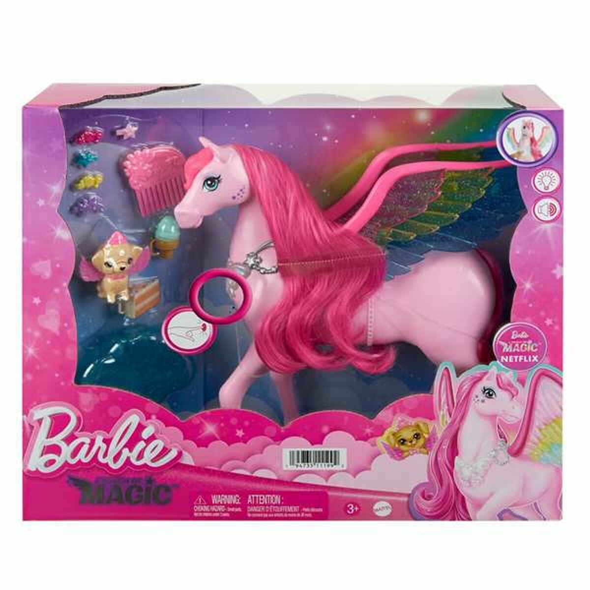 Häst Barbie HLC40 Plast Rosa - 3