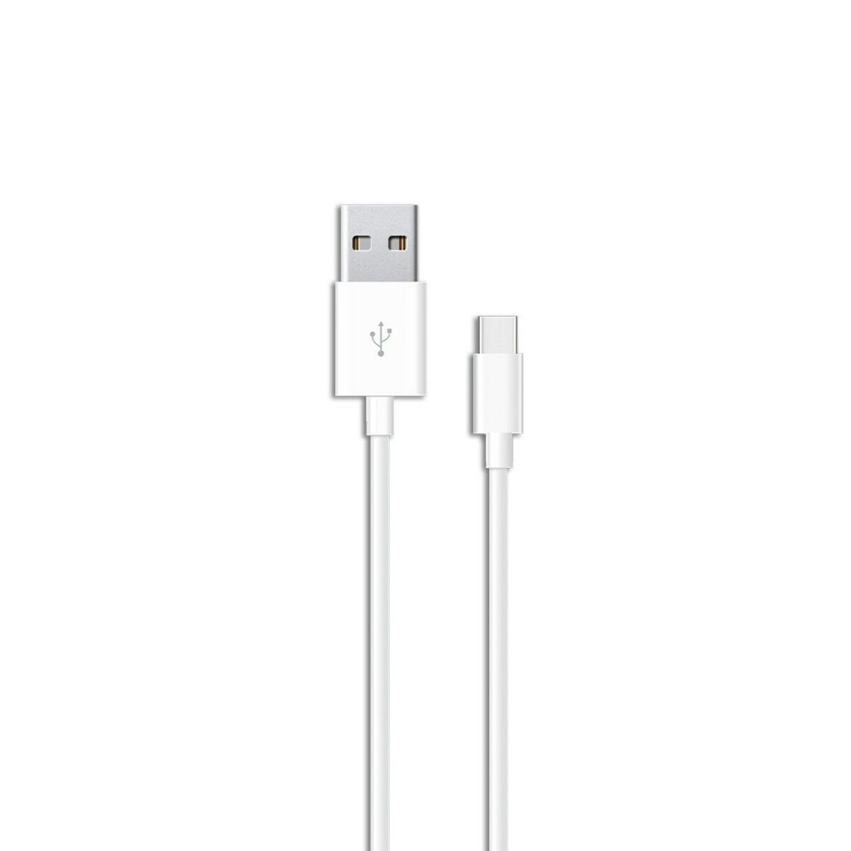 USB A till USB C Kabel Savio CL-126 Vit 1 m