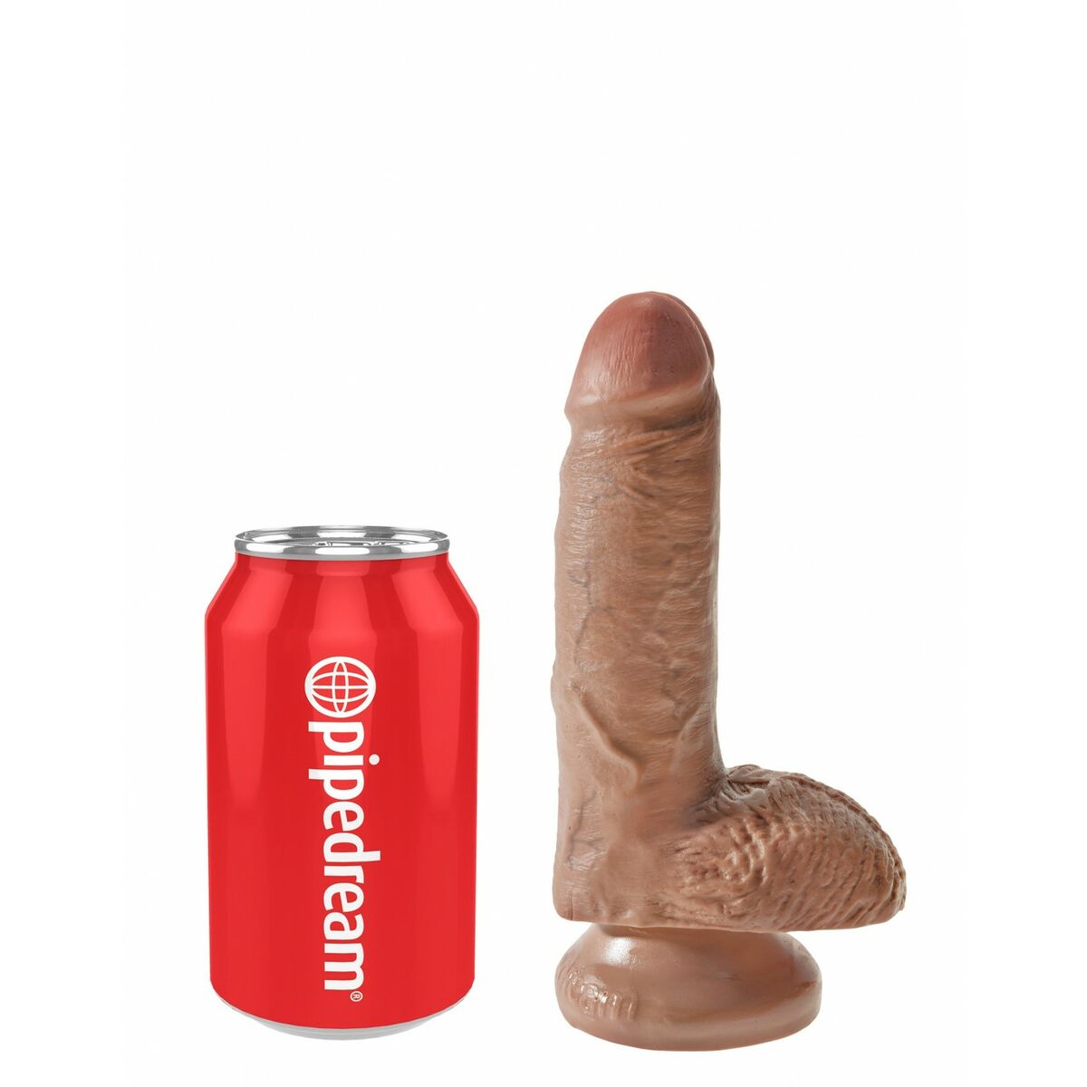 Realistisk dildo Pipedream King Cock PVC Ø 4,6 cm - 4