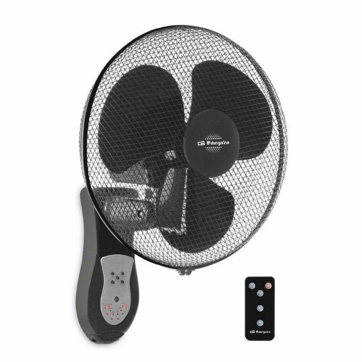 Väggfläkt Orbegozo WF0243 Svart 50 W Ø 40 cm