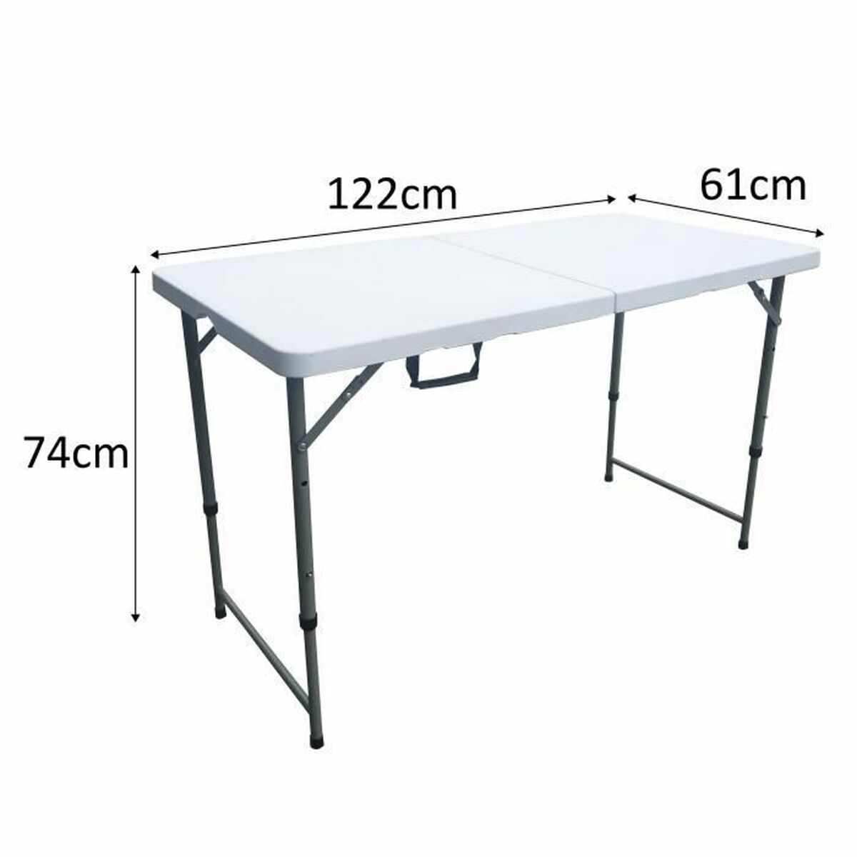 Picknickbord 122 x 61 x 74 cm - 2